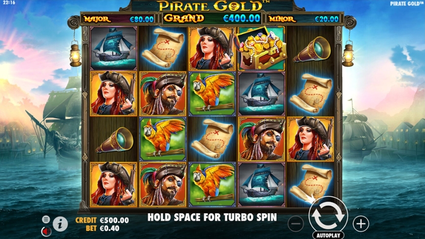 Pirate gold slots preview