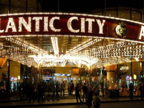 atlantic city bright signage
