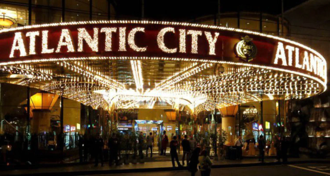 atlantic city bright signage