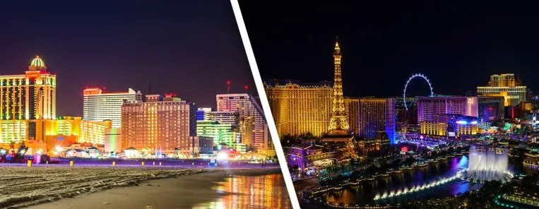 A comparative picture of Vegas and Atlantic Сity